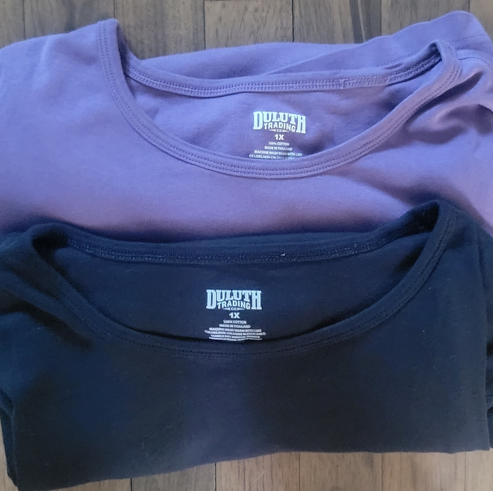 Duluth Trading CO (2 tops bundle) Size 1x